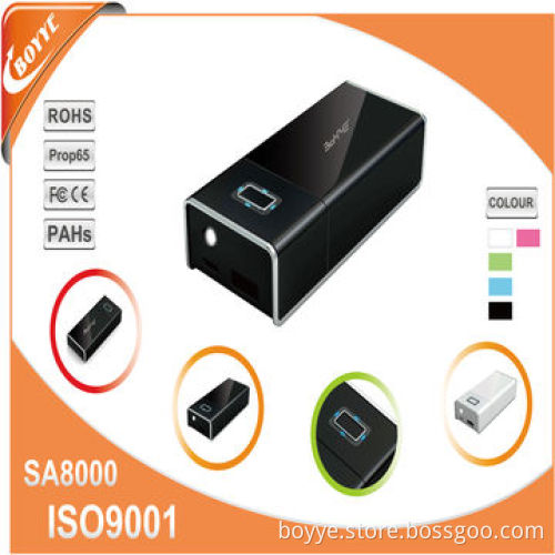 5,200mAh power bank with elegant and simple style